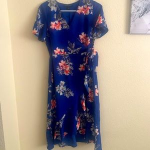 Banana Republic Floral Wrap Dress